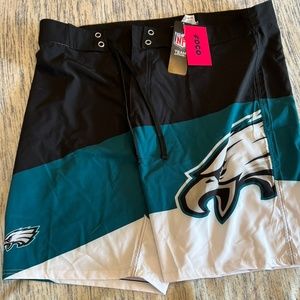NWT FOCO Philadelphia Eagles Boardshorts Shorts 36” Waist 21”  Length Free Ship